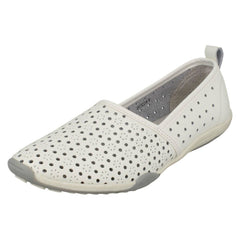 Ladies Down To Earth Flat Comfort Slip On Shoes