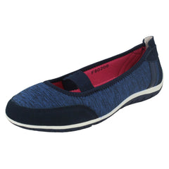 Ladies Down To Earth Flat Shoes