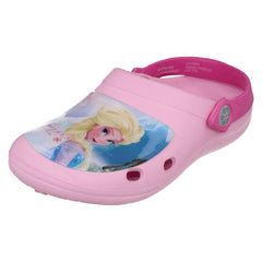 Girls Disney Frozen Slip On Clog Elsa