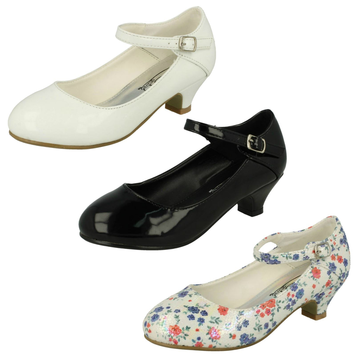 Girls Spot On Smart Elegant Heels – Blunts Shoes