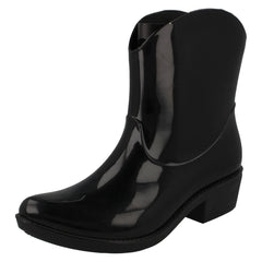 Ladies Spot On Cowgirl Ankle Wellington Boots