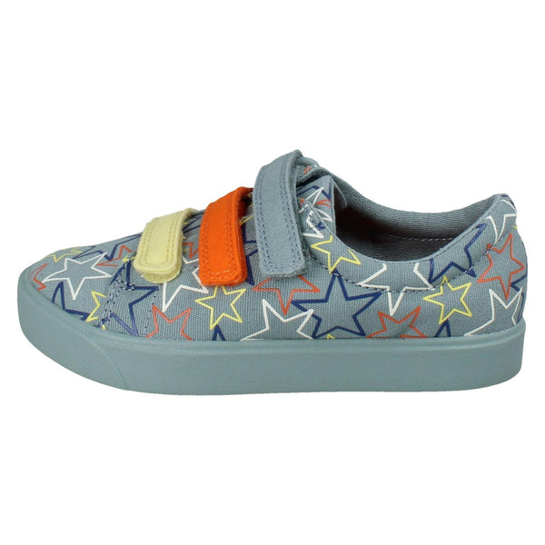 Boys Clarks Canvas City Lane