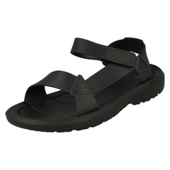 Ladies Spot On Strappy Adjustable Sandals F00398