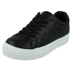 Ladies Spot On Wide Fit Trainers F7204