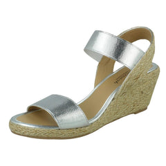 Ladies Savannah High Rope Wedge Sandals F10865