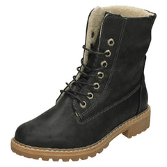 Ladies Down To Earth Fleece Lined Calf Boots