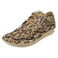 Ladies Clarks Comfortable Lace Up Shoes Funny Dream