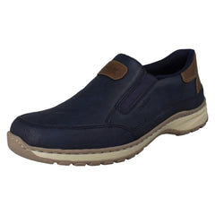 Mens Rieker Extra Wide Fit Removable Insoles Casual Shoes 03365