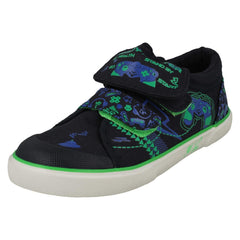 Childrens Startrite Casual Hook And Loop Fastening Canvas Shoes Level Up