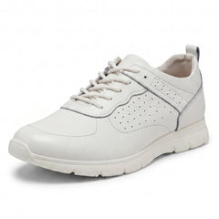 Ladies Spot On Low Lace Up Trainer F7224