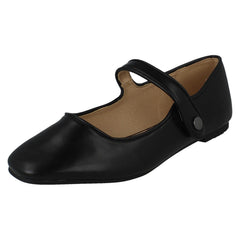 Ladies Savannah Hook and Loop Strap Mary Jane Style Shoes F80590