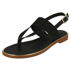 Ladies Clarks Stylish Toe Post Sandals Ellis Opal