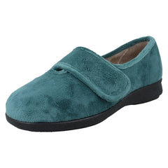Ladies DB Shoes Casual Velour Slippers Fountain