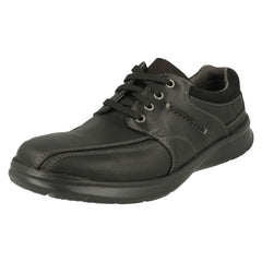 Mens Clarks Stitch Detailed Lace Up Shoes Cotrell Walk