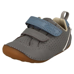 Childrens Clarks Casual Hook And Loop Strap Shoes Tiny Sky T