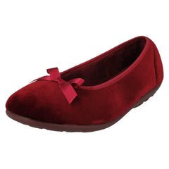 Ladies DB Shoes 2V Fitting Ballerina Style Slippers Thetford