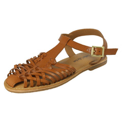 Ladies Leather Collection Summer Beach Holiday Sandals F00455