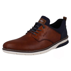 Mens Rieker Smart Casual Leather Lace Up Shoes 14450