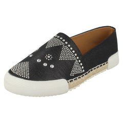 Ladies Savannah Rope Edge Espadrilles