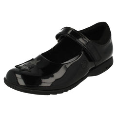 Girls Clarks School Shoes with Lights Trixi Bee