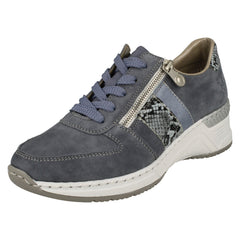 Ladies Rieker Wedge Heeled Trainers N4321