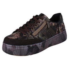 Ladies Rieker Floral Platform Trainers M7711