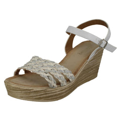 Ladies Savannah Wedge Sandals F10874