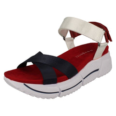 Ladies Bugatti Hook & Loop Fastening Casual Sandals 88181