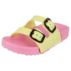 Childrens Spot On Unisex Mules