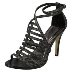 Ladies Anne Michelle Glitter High Heels