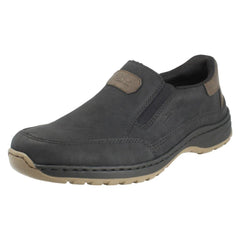 Mens Rieker Extra Wide Fit Removable Insoles Casual Shoes 03365