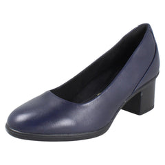 Ladies Clarks Court Shoes Shaya Poppy