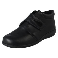 Ladies DB Shoes Hook and Loop Strap Casual Ankle Boots Ferry