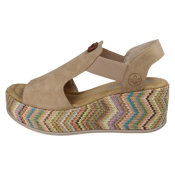 Ladies Rieker Sandals 69472