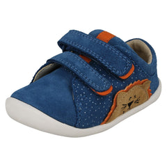 Boys Clarks Animal Detailed Pre-Walker Shoes Roamer Jungle T