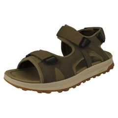 Mens Clarks Adjustable Mimic Grip Sole Sandals ATL Trek Sun