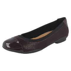 Ladies Clarks Ballerina Flats Neenah Garden