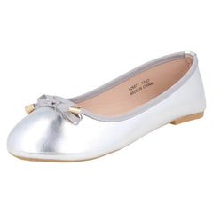 Girls Spot On Ballerina Flats H2687