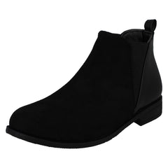 Ladies Spot On Ankle Boots F51127