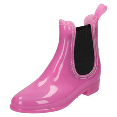 Girls Spot On Ankle Wellington Boots