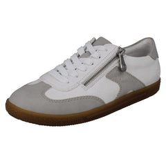 Ladies Rieker T-Shaped Suede Detail Trainers L9700