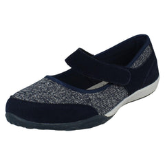 Ladies Down To Earth Casual Hook and Loop Shoes F80559