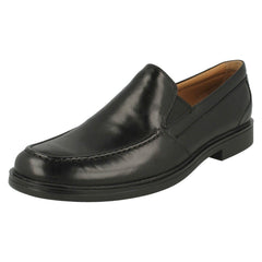 Mens Clarks Slip On Formal Shoes Un Aldric Slip
