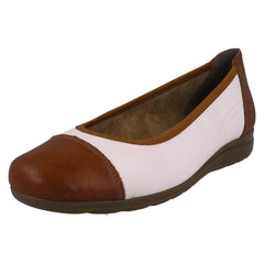 Ladies Rieker Slip On Ballet Pumps L9351