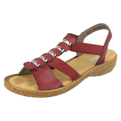 Ladies Rieker Slingback Sandals 62850