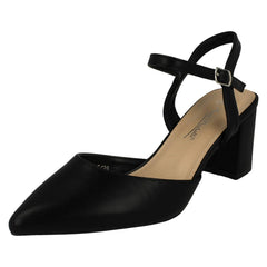 Ladies Anne Michelle Elegant Heeled Shoes F90122