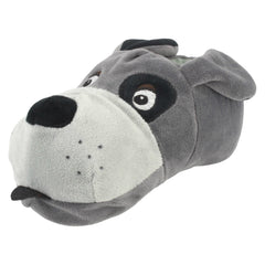 Unisex Junior Spot On Flat Novelty Dog Slippers X2073