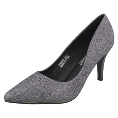 Ladies Anne Michelle Mid Heel Court Shoes