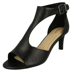 Ladies Clarks Peep Toe Heeled Sandals Laureti Star