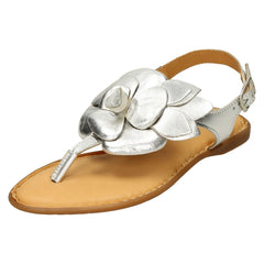 Ladies Leather Collection Toepost Sandals F00207